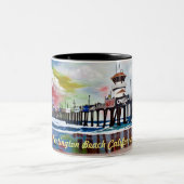 Huntington Beach California Mug (Centre)