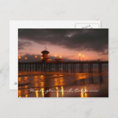 Huntington Beach, Californië Briefkaart (Voorkant / Achterkant)
