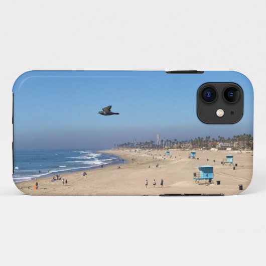 Huntington Beach, Californië Case-Mate iPhone Case (Achterkant (horizontaal))