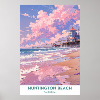 Huntington Beach, Californië Poster