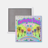 Huntington Beach Calm Desire Magnet (Recto/Verso)
