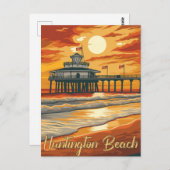 Huntington Beach - Een ontploffing uit het verlede Briefkaart (Voorkant / Achterkant)