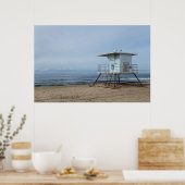 Huntington Beach Lifeguard Post 13 Poster (Keuken)