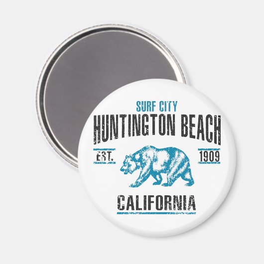 Huntington Beach Magneet (Voorkant / Achterkant)