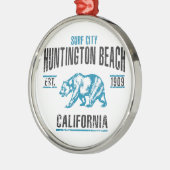Huntington Beach Metalen Ornament (Links)