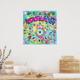 Huntington Beach Mystic Dans Poster