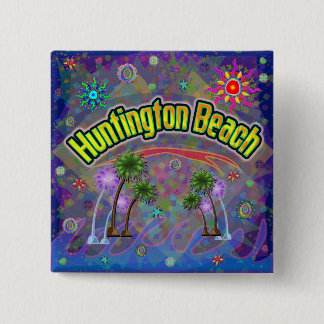 Huntington Beach Noble Voyage Button