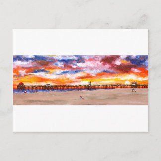 Huntington Beach Pier 2 Briefkaart