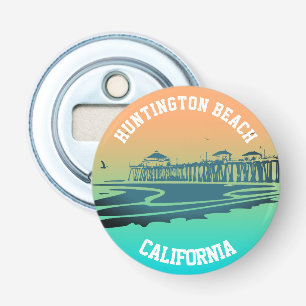 Huntington Beach Pier Button Flesopener