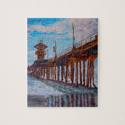 Huntington Beach Pier Legpuzzel (Verticaal)