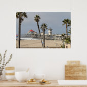 HUNTINGTON BEACH PIER POSTER (Keuken)