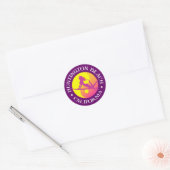 Huntington Beach Ronde Sticker (Envelop)