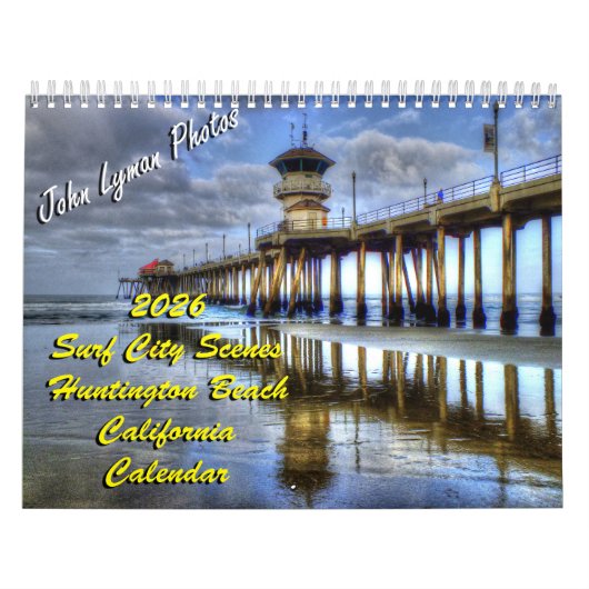 Huntington Beach. Scenes 2026 Kalender (Hoes)