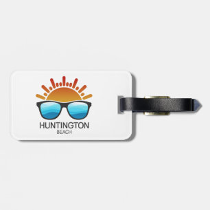 Huntington Beach South Carolina Zonnebril Bagagelabel