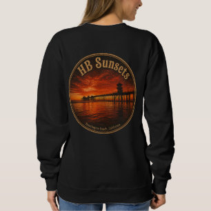 Huntington Beach Sunset Hoodie (Dames) John Minar Trui