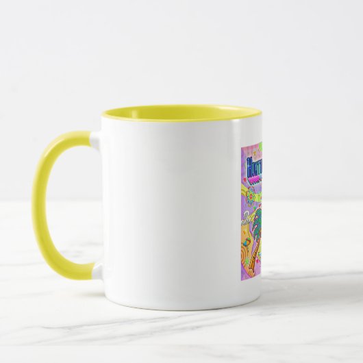 Huntington Beach Vacances Cible Mug (Gauche)