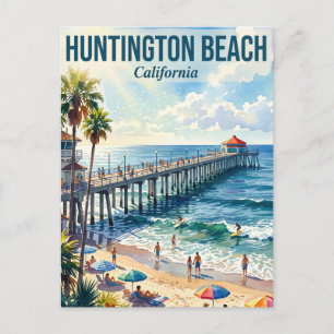 Huntington Beach VS Briefkaart
