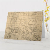 Huntington, carte de cru de WV (Fleur jaune)