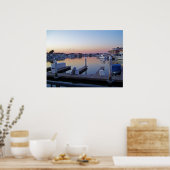 Huntington Harbour Sunset Poster (Keuken)