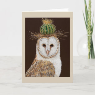 Huntington la carte de voeux de hibou