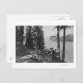Huntington Lake, Californië-Uitzicht van Road Briefkaart (Voorkant / Achterkant)
