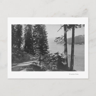 Huntington Lake, Californië-Uitzicht van Road Briefkaart