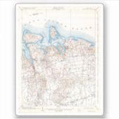 Huntington Northport Long Island New York Sticker (Voorkant)