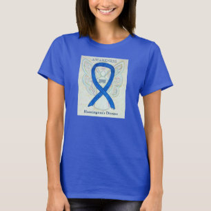 Huntington's Disease Awareness Ribbon Angel Shirte T-shirt