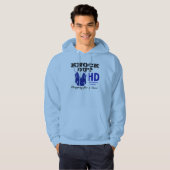 Huntington's Disease HD Awareness Hoodie (Voorkant volledig)