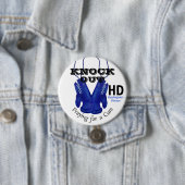 Huntington's Disease HD Awareness Ronde Button 7,6 Cm (In situ)
