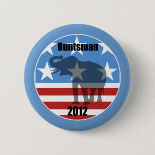 Huntsman 2012 ronde button 5,7 cm