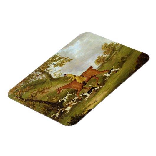 Huntsman and Hounds, 1809 (olie op doek) Magneet (Linkerzijde)