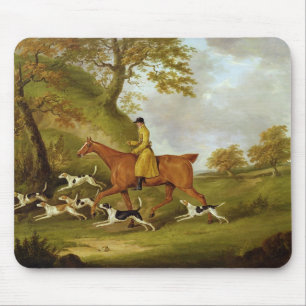 Huntsman and Hounds, 1809 (olie op doek) Muismat