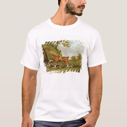 Huntsman and Hounds, 1809 (olie op doek) T-shirt (Voorkant)