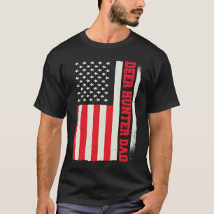 Huntsman Deer Hunter Dad T-shirt