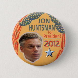 Huntsman Pin 2012 Ronde Button 5,7 Cm