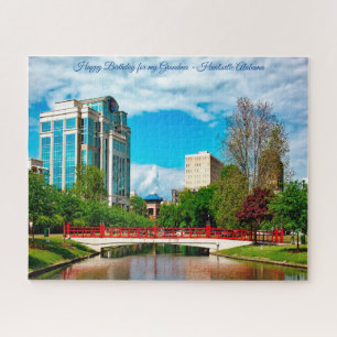 Huntsville Alabama Gefeliciteerd oma Legpuzzel