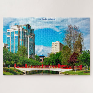 Huntsville Alabama Gelukkige Verjaardag Zoon Legpu Legpuzzel