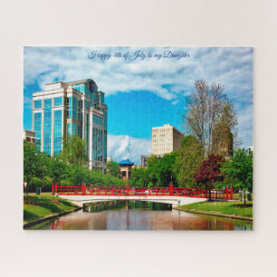 Huntsville Alabama Happy 4 juli Legpuzzel