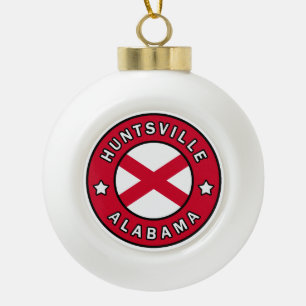 Huntsville Alabama Keramische Bal Ornament