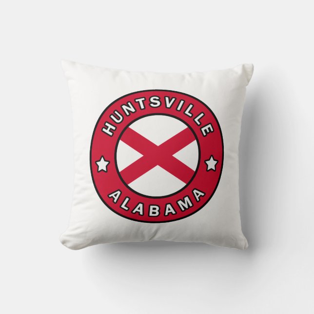 Huntsville Alabama Kussen (Voorkant)