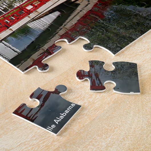 Huntsville Alabama Legpuzzel (Zijkant)