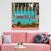 Huntsville Alabama Rocket City Canvas Afdruk (Insitu (Woonkamer))