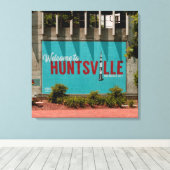 Huntsville Alabama Rocket City Canvas Afdruk (Insitu (Houten vloer))