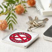 Huntsville Alabama Sleutelhanger (Zijkant)