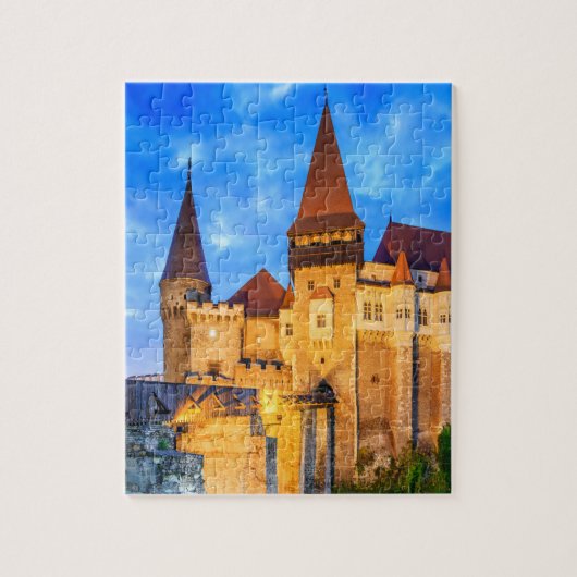 Hunyad Castle - Corvin's Castle in Hunedoara Legpuzzel (Verticaal)