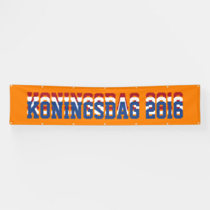 Hup Holland Hup, Nederland Koningsdag 2016 Spandoek