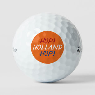 Hup Holland Hup overlay op NLD Vlag of tmtp5 gbcnt Golfballen