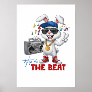 Hup naar de Beat Poster
