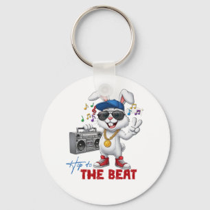 Hup naar de Beat Sleutelhanger
